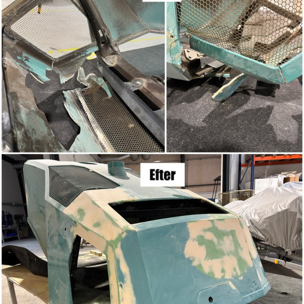 Glasfiber reparation